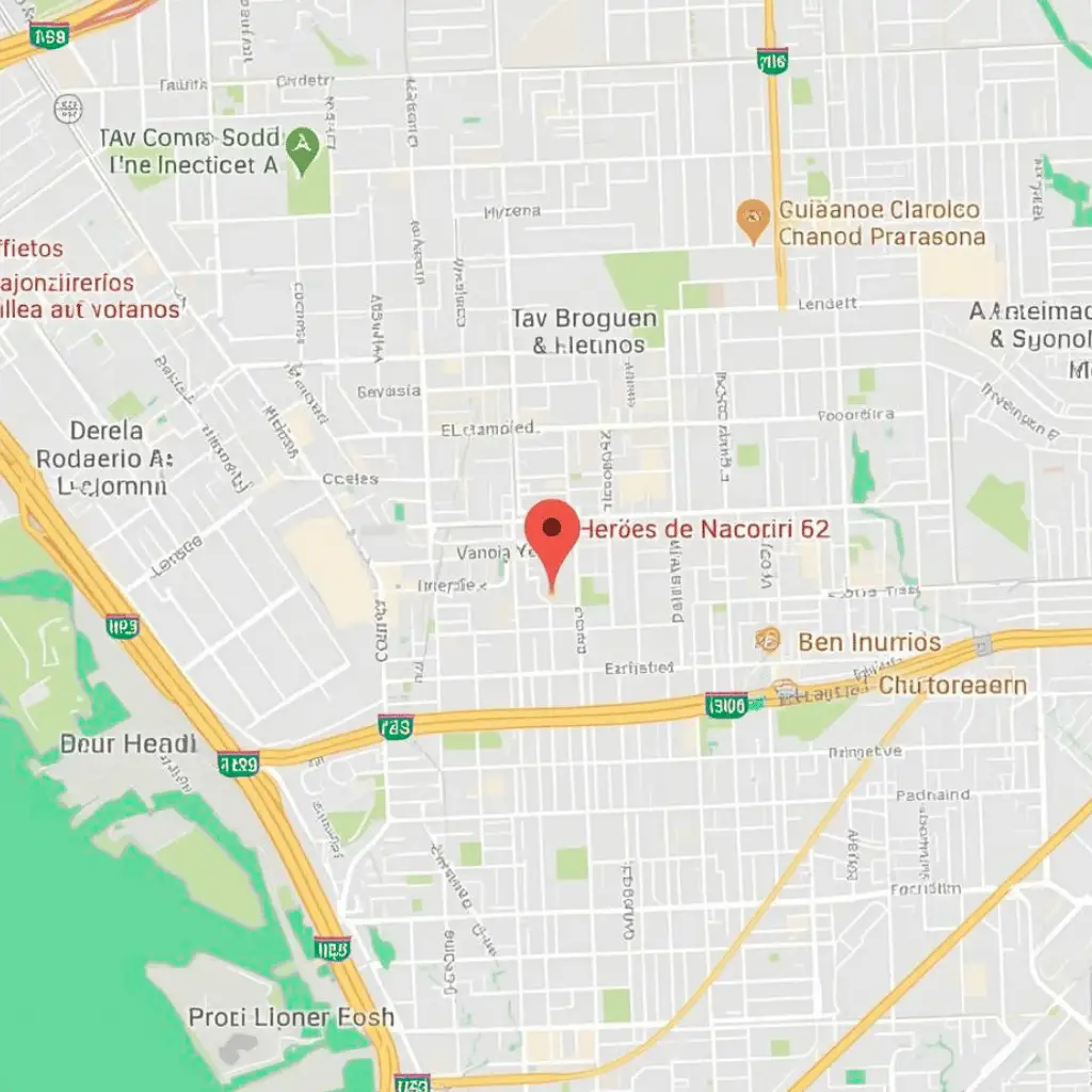 Burger Station location map